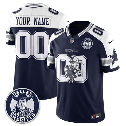 DAL x Toy Cowboy Edition Vapor Custom Jersey - Stitched