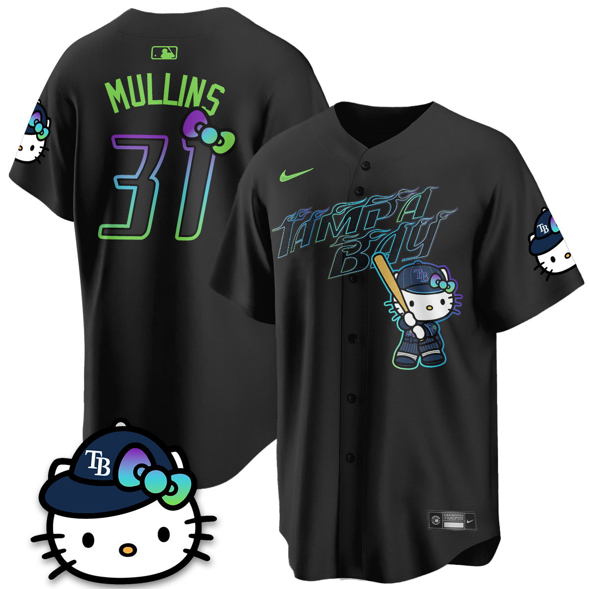 TB x Meow KT City Connect Vapor Jersey - Printed