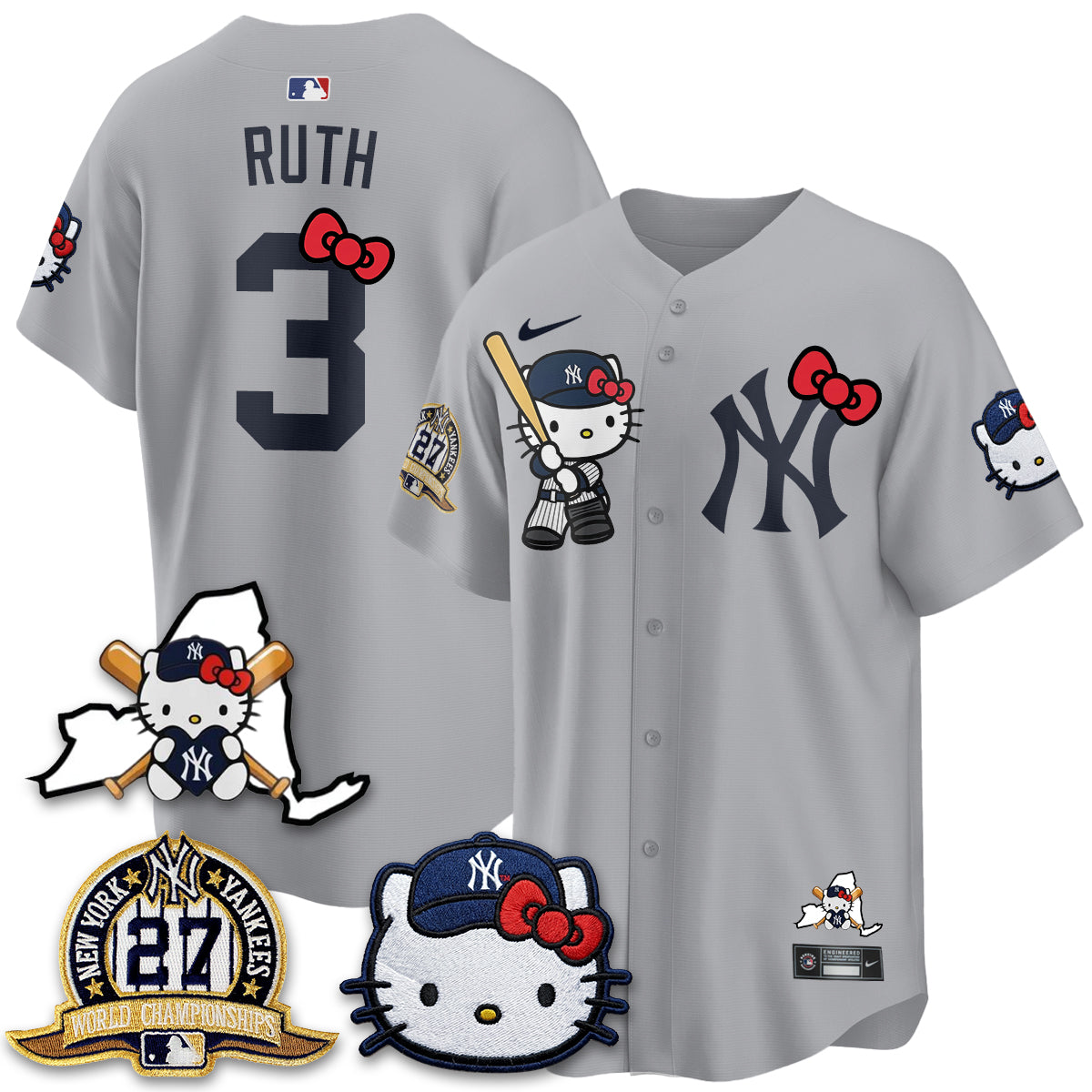 NYY Meow KT 2026 Vapor Limited Jersey - All Stitched