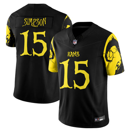 Los Angeles Rams x Nightmare Edition Vapor Jersey - Stitched