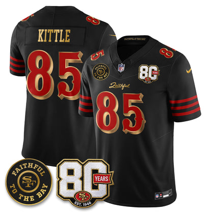 SF “Rivalries” Vapor Limited Jersey - Faithful To The Bay Patch - All Stitched
