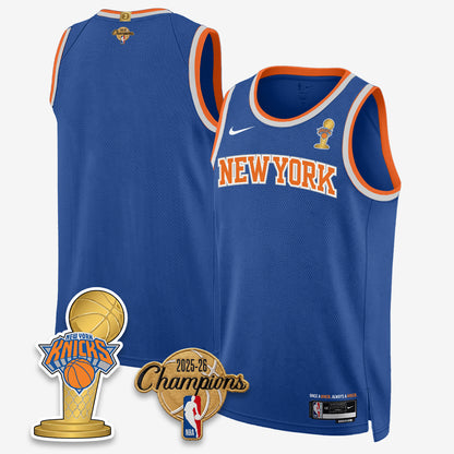 NYK 2026 NBA Champions Gold Edition Vapor Jersey - Stitched n3