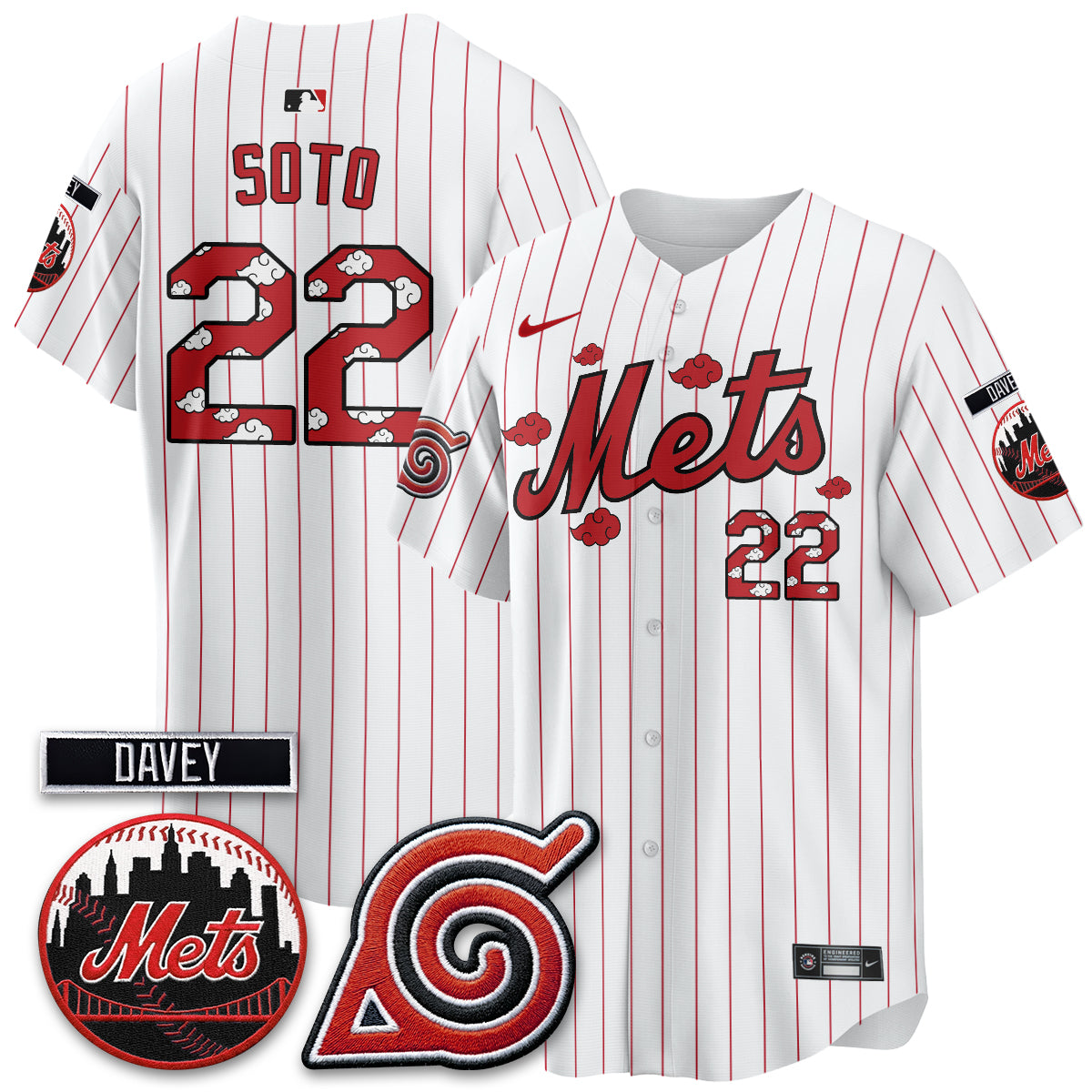 NYM x Naruto Nights 2026 Vapor Limited Jersey - All Stitched