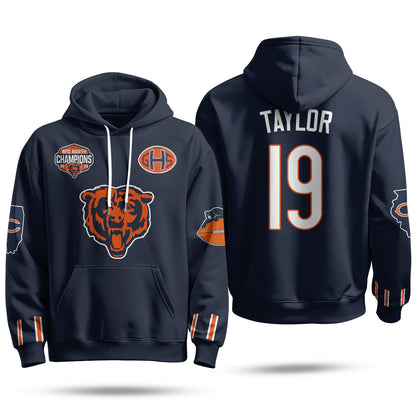Chicago Bears 2026 Rivalries Fleece Hoodie - Printed