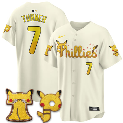 Philadelphia Phillies x PKM Edition Vapor Limited Jersey - Stitched