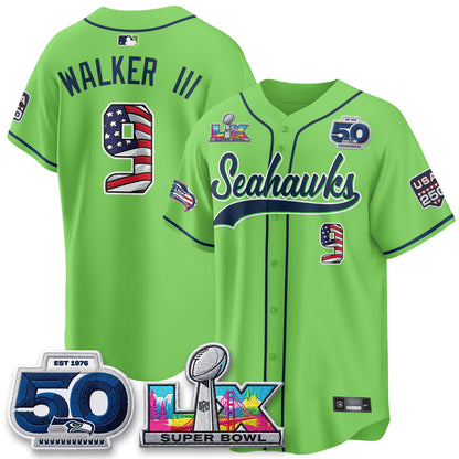 SEA SB LX Champs America Edition Vapor Baseball Jersey - Stitch
