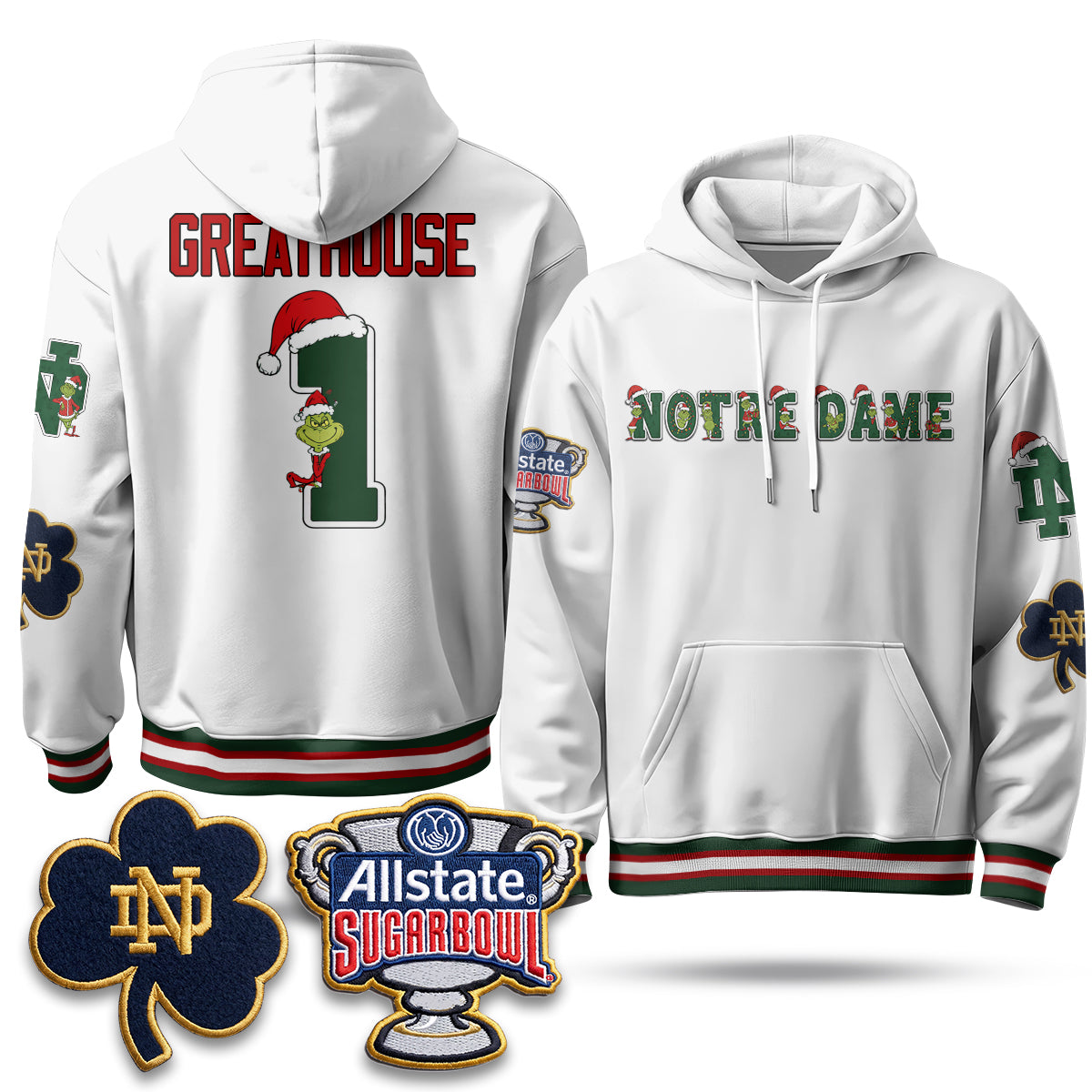 NDFI x Grinch Christmas 2026 Edition Hoodie - Stitched