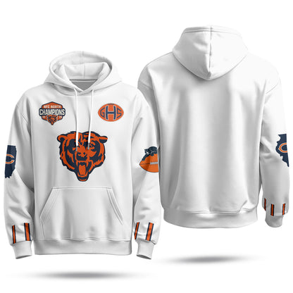 Chicago Bears 2026 Rivalries Fleece Hoodie - Printed