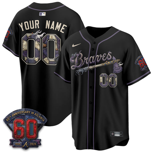 ATL Nightmare Edition Vapor Custom Jersey - Stitched