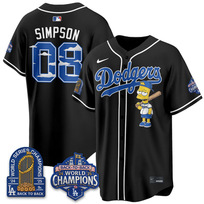 Los Angeles Dodgers x The Yellow Family Edition Vapor Jersey - Printed