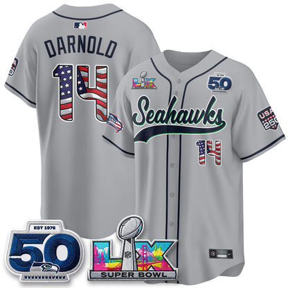 SEA SB LX Champs America Edition Vapor Baseball Jersey - Stitch