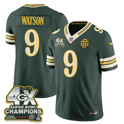 GB 2026 Rivalries 4X Champs Vapor Jersey - Stitched
