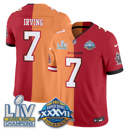 Tampa Bay Buccaneers S.Bowl Split Edition Vapor Jersey - Stitched