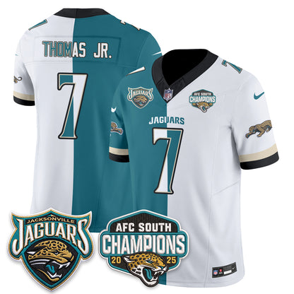 Jacksonville Jaguars Split Edition Vapor Jersey - Stitched