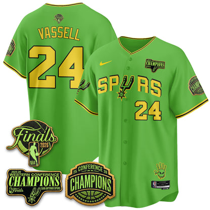 SAS 2026 Basketball Alien Style Vapor Jersey - Stitched