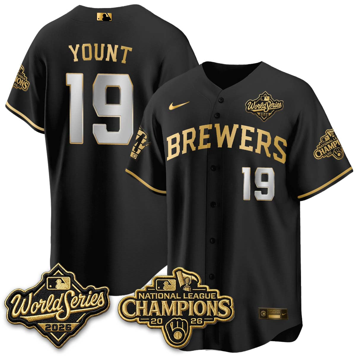 MIL 2026 NL Champions Vapor Jersey - Stitched n1