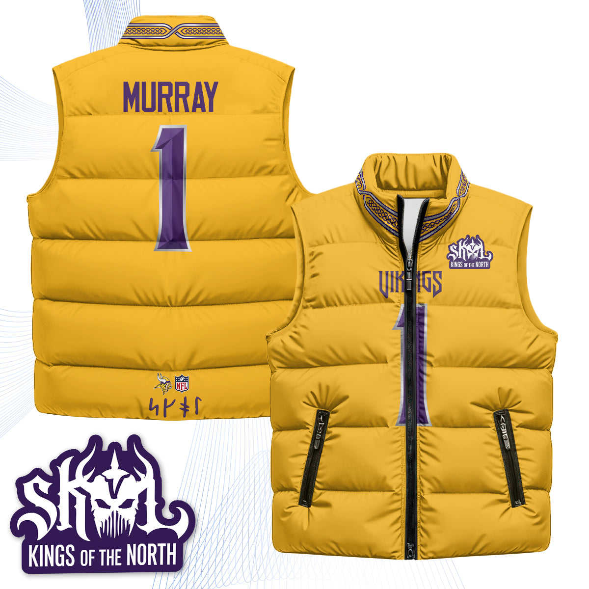 MIN 2026 Rivalries Puffer Vest - Printed