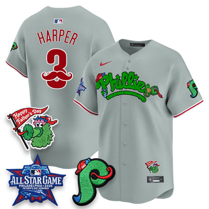 PHI Happy Father's Day Vapor Jersey - Stitched