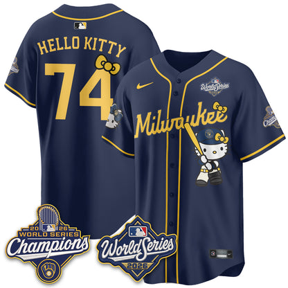 MIL 2026 WS Champions x Meow KT Vapor Jersey - Stitched