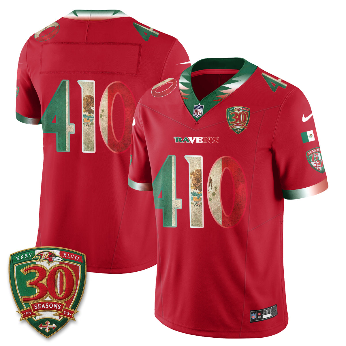BAL Mexico Edition Vapor Jersey - Stitched