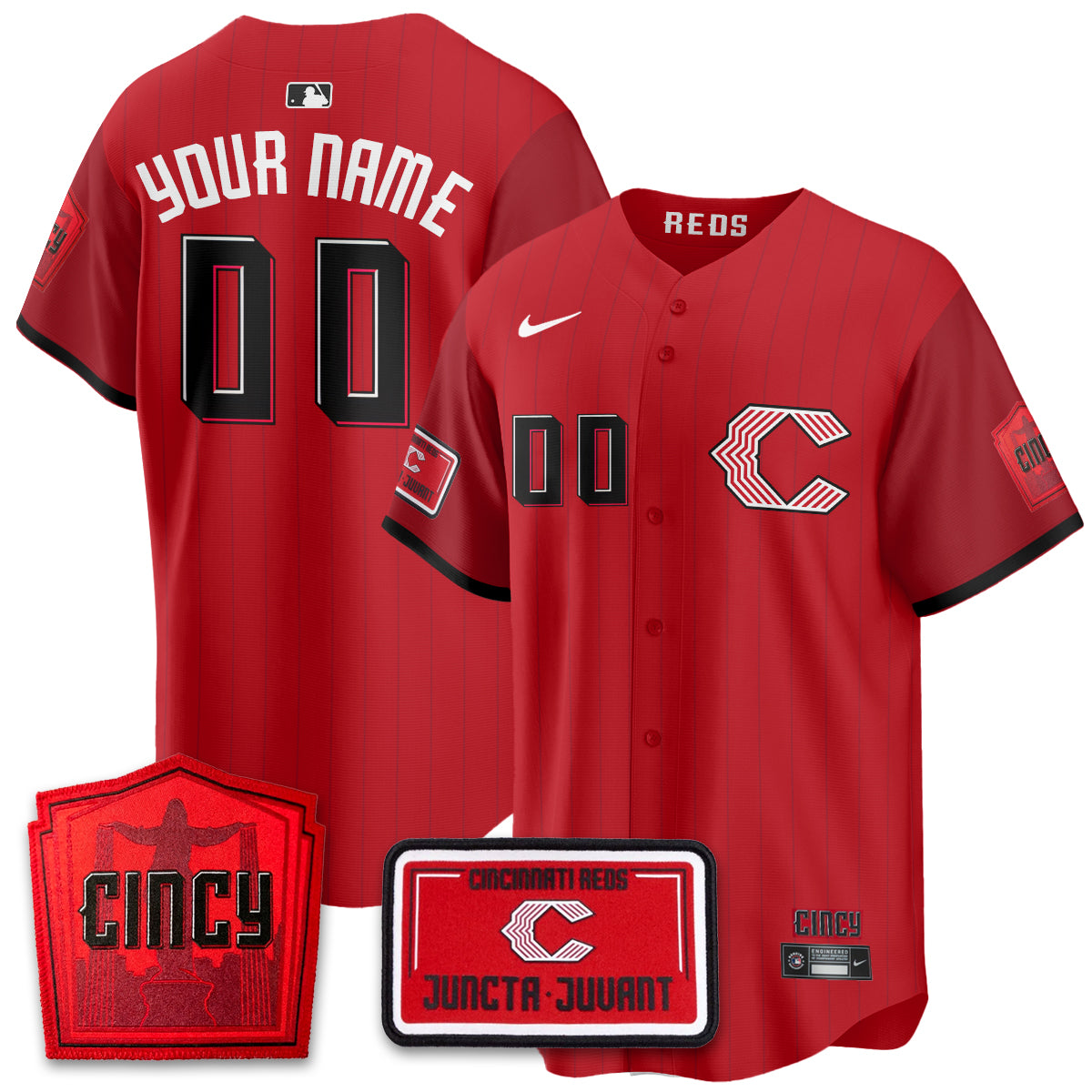 CIN 2026 City Connect Limited Premier Vapor Custom Jersey - All Stitched N8