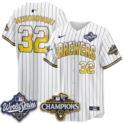 MIL "Pitcher & Pint" 2026 NL Champions Vapor Jersey - Stitched