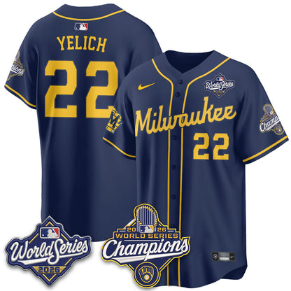MIL 2026 WS Champions Vapor Jersey - Stitched