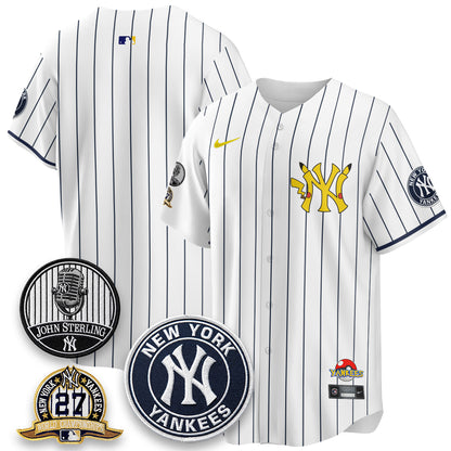 New York Yankees x PKM Cartoon Limited Jersey -  Stitched