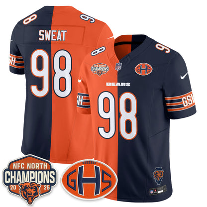 Chicago Bears 2026 Split Edition Vapor Jersey - Stitched