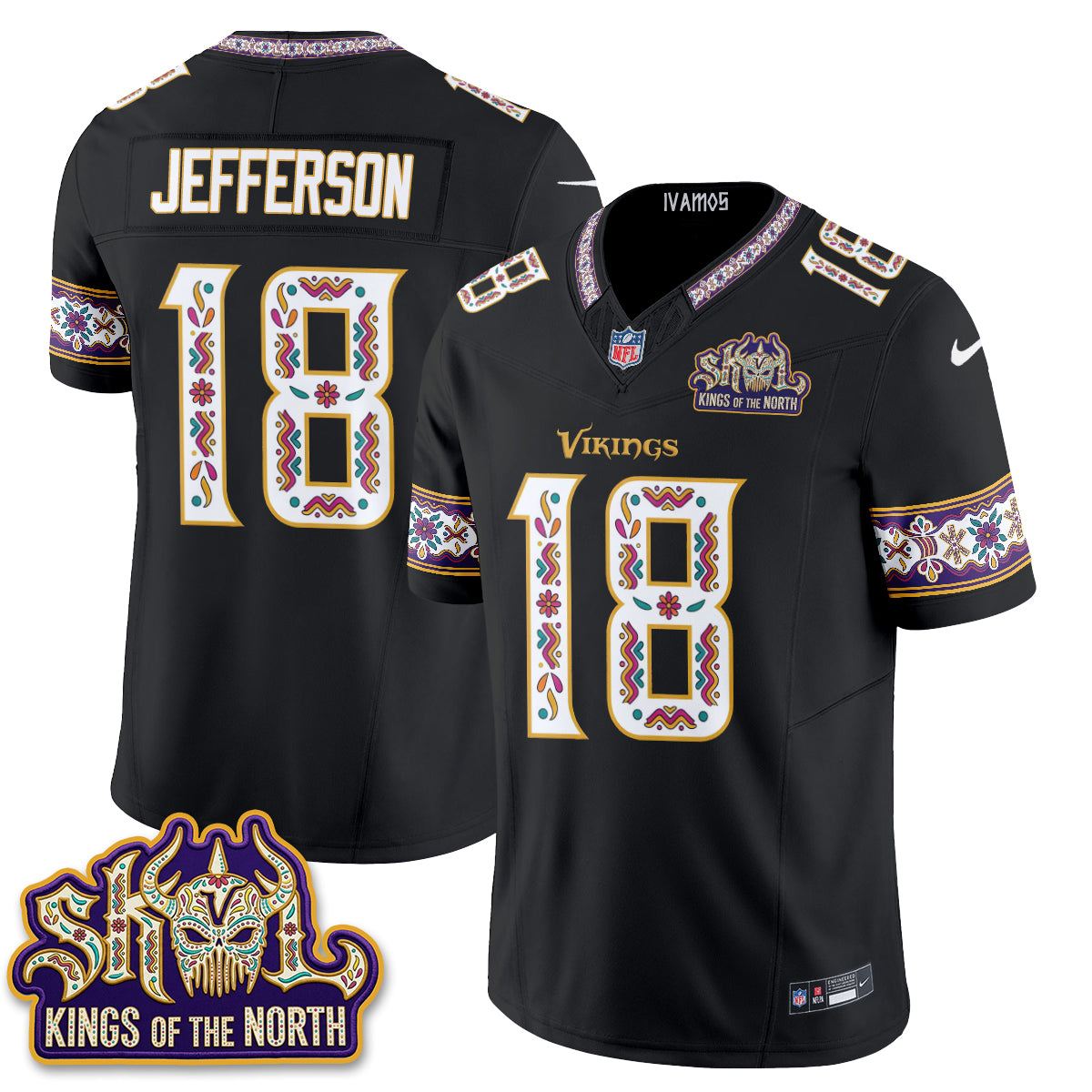 MIN  Latino Heritage Month Vapor Jersey - Stitched