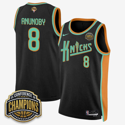 New York Knicks 2026 Eastern Conference Champions Special Edition Jersey V2- Stitched