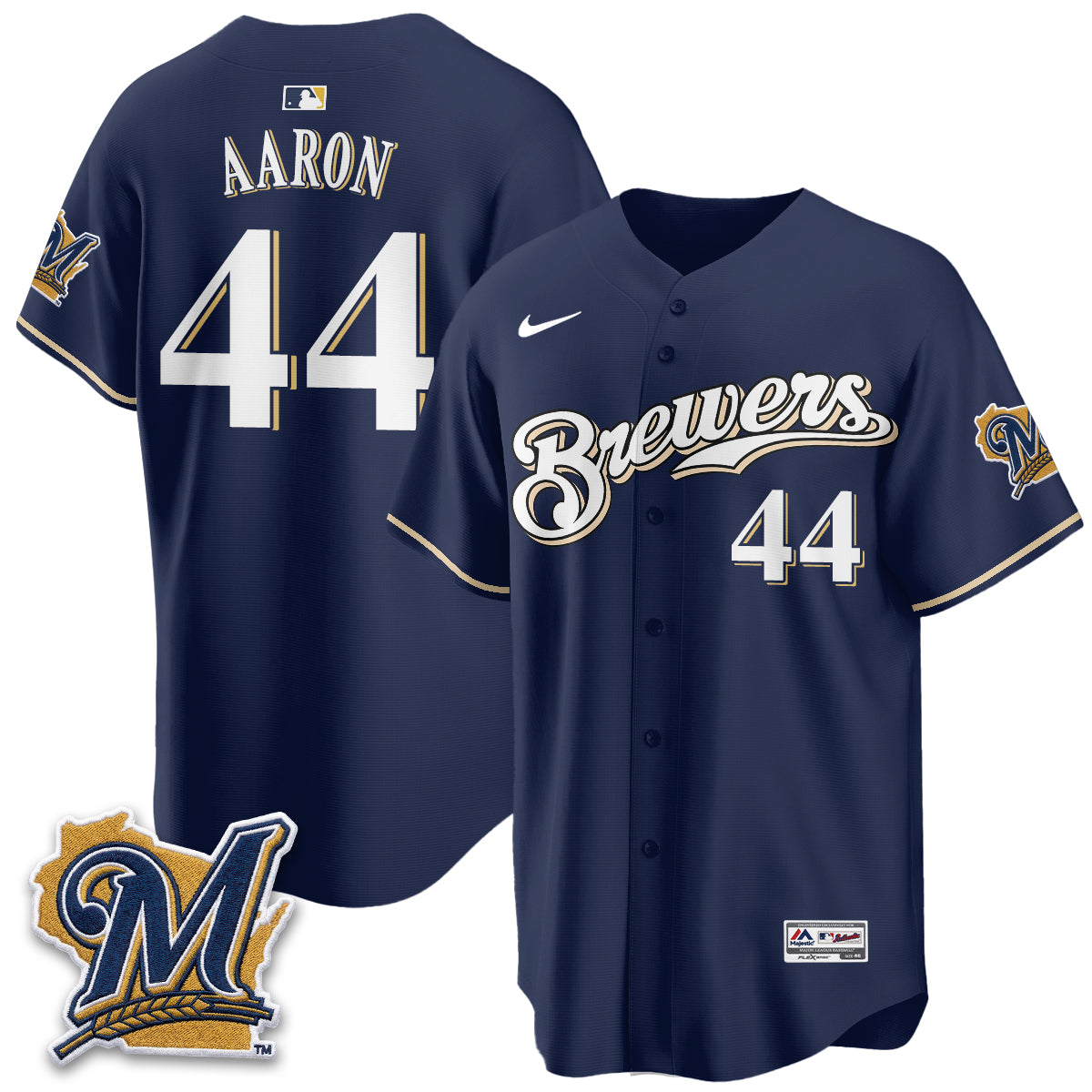 Milwaukee Brewers "Legacy Edition" Vapor Jersey - Stitched