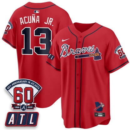 ATL 2026 60th Anniversary Vapor Limited Jersey - All Stitched