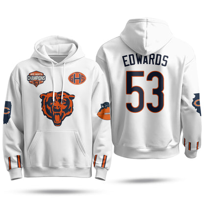 Chicago Bears 2026 Rivalries Hoodie - Stitched