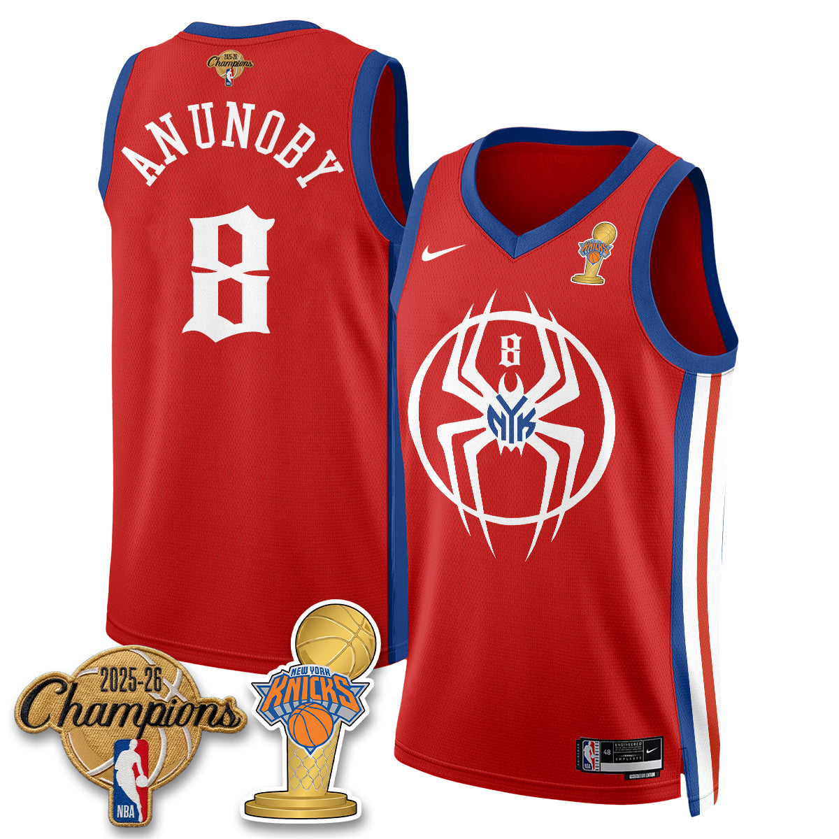 NYK 2026 Champions Brand New Day Vapor Jersey - Stitched