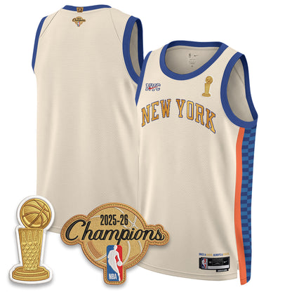 NYK Champions Night Vapor Jersey - Stitched