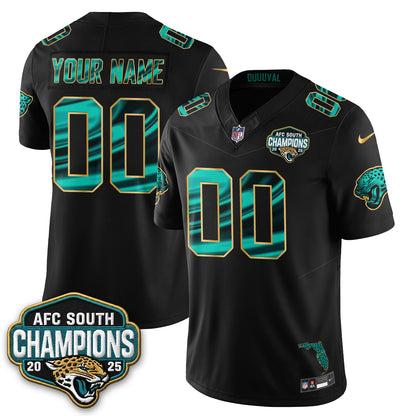 Jacksonville Jaguars Fangear Edition Vapor Custom Jersey - Stitched