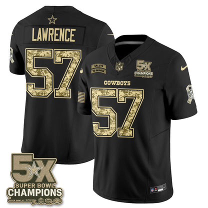 Dallas Cowboys 2026 Salute to Service V3 Vapor Jersey - Stitched