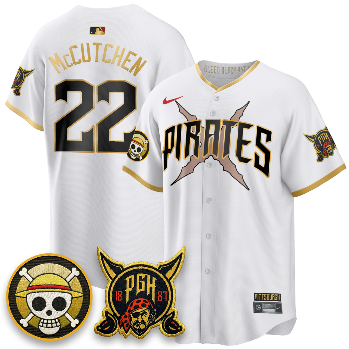 PIT 2026 City Connect x One Piece Vapor Limited Jersey - All Stitched