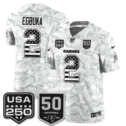 Tampa Bay Buccaneers 2026 Salute to Service Edition Vapor Jersey - Stitched
