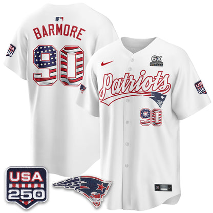 New England Patriots America Edition Vapor Jersey - Stitched