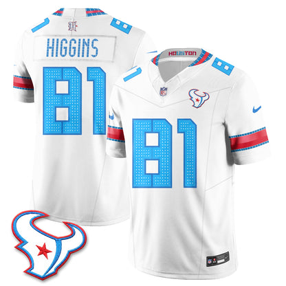 Houston Texans 2026 Rivalries Vapor Jersey - Stitched