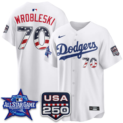 Los Angeles Dodgers 2026 All Star Edition Vapor Jersey- Stitched