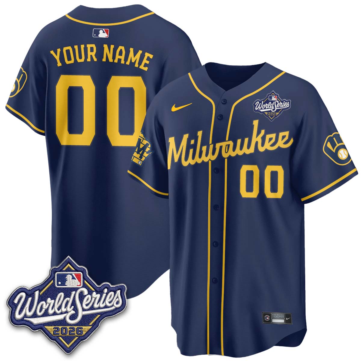 MIL 2026 World Series Custom Vapor Jersey - Stitched