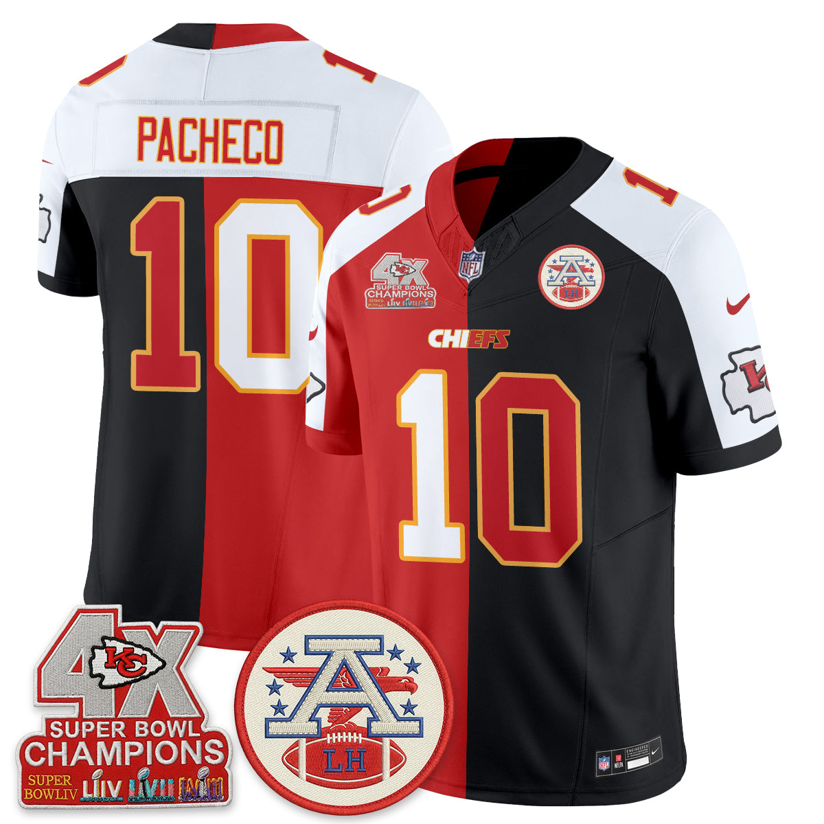 KC Split Edition Vapor Jersey - Stitched