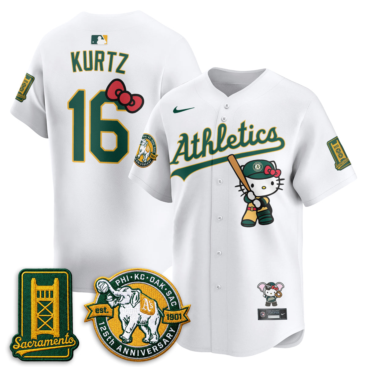 OAK x Meow KT 2026 Vapor Limited Jersey - Stitched
