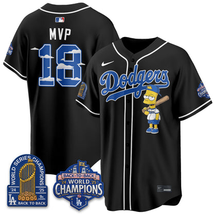 Los Angeles Dodgers x The Yellow Family Edition Vapor Jersey - Printed