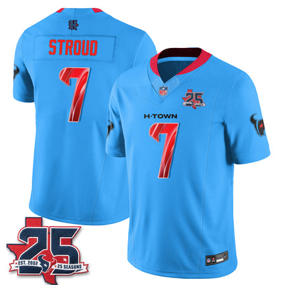 HOU Fangear Edition Vapor Jersey - Stitched