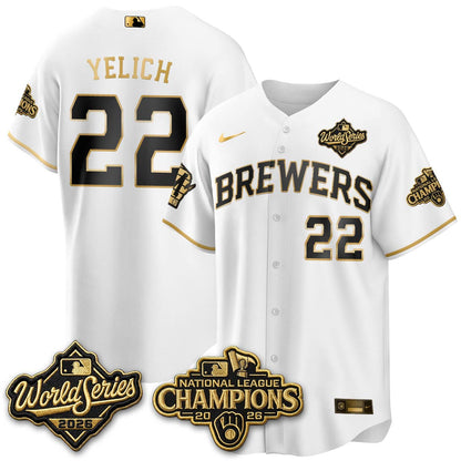 MIL 2026 NL Champions Vapor Jersey - Stitched n1