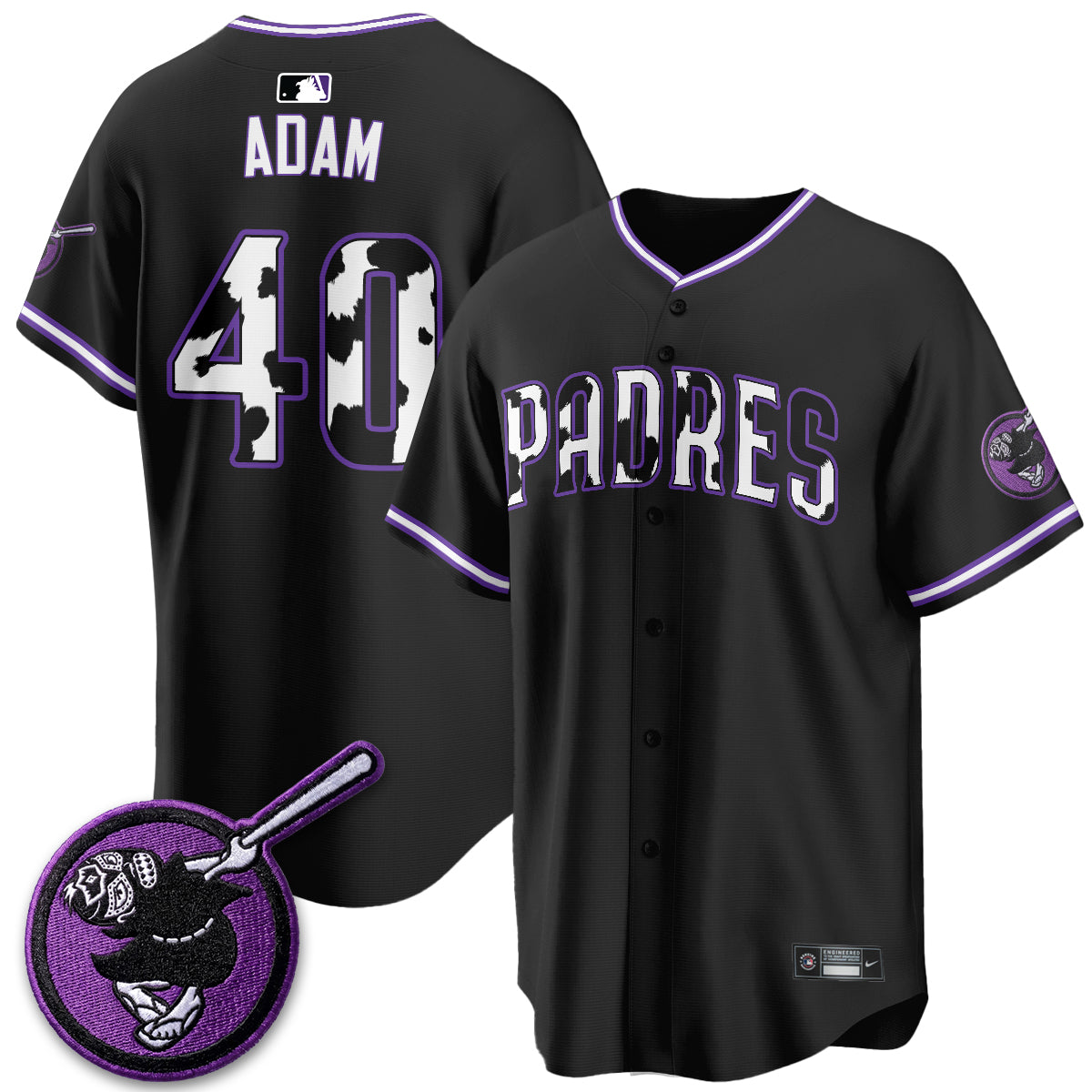 San Diego Padres x King of the Luchadores Vapor Jersey - Stitched